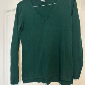 Old Navy Deep Green Long Sleeve Top